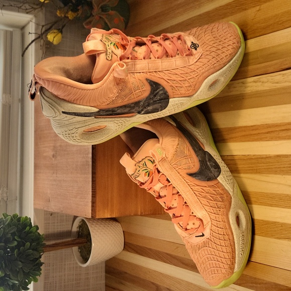 Nike Cosmic Unity, Apricot Agate/black Lime, Basketball Shoes - Picture 3 of 5